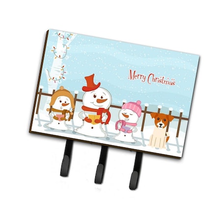 Carolines Treasures Merry Christmas Carolers Jack Russell Terrier Leash or Key Holder BB2439TH68